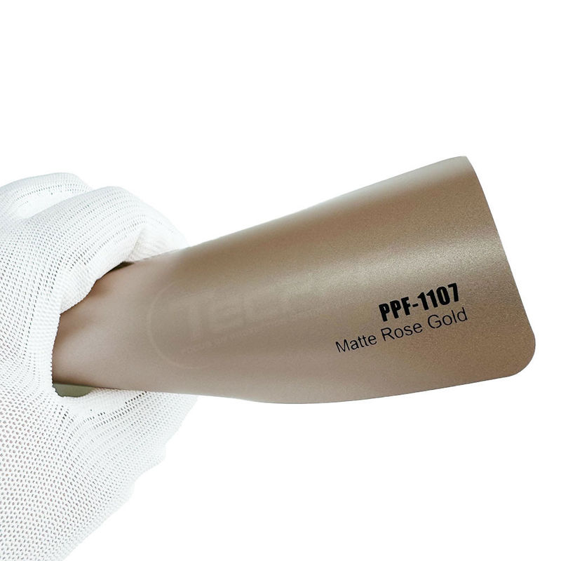 Matte Rose Gold Color 8mil espessura Mudança de cor Pintura Proteção de filme 1.52x16m / 60inchx53ft