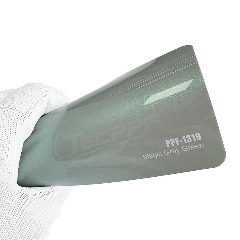8 mil Magic Gray Green Color Paint Proteção de Película de Cura térmica