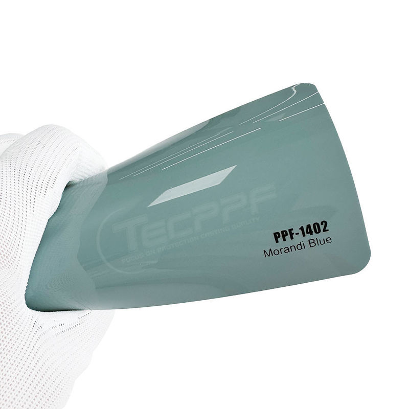 PPF-1402 Morandi Filme de Proteção de Tinta de Cor Azul de Grau Profissional