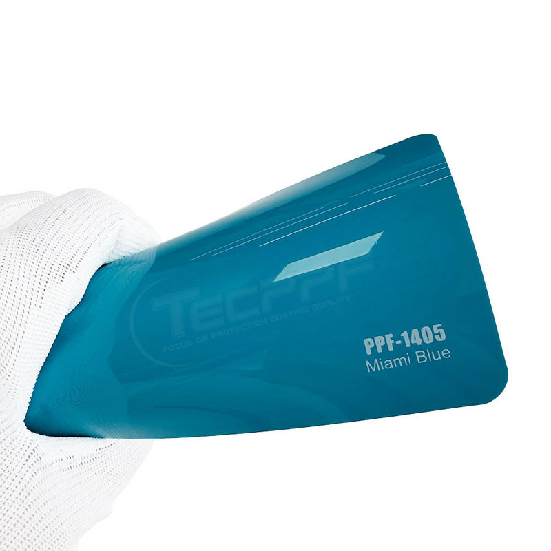 PPF-1405 Miami Blue Color Changing Ppf filme de precisão cortado 8 milímetros