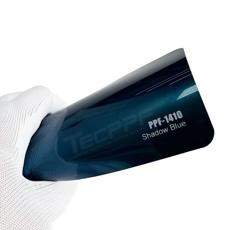 PPF-1410 Película protetora de tinta de cor azul-sombra de alto desempenho