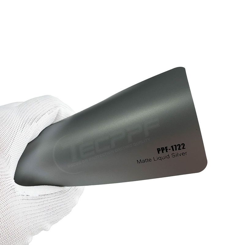 PPF-1722 Matte Liquid Silver Color Paint Proteção de Pintura Película resistente a produtos químicos