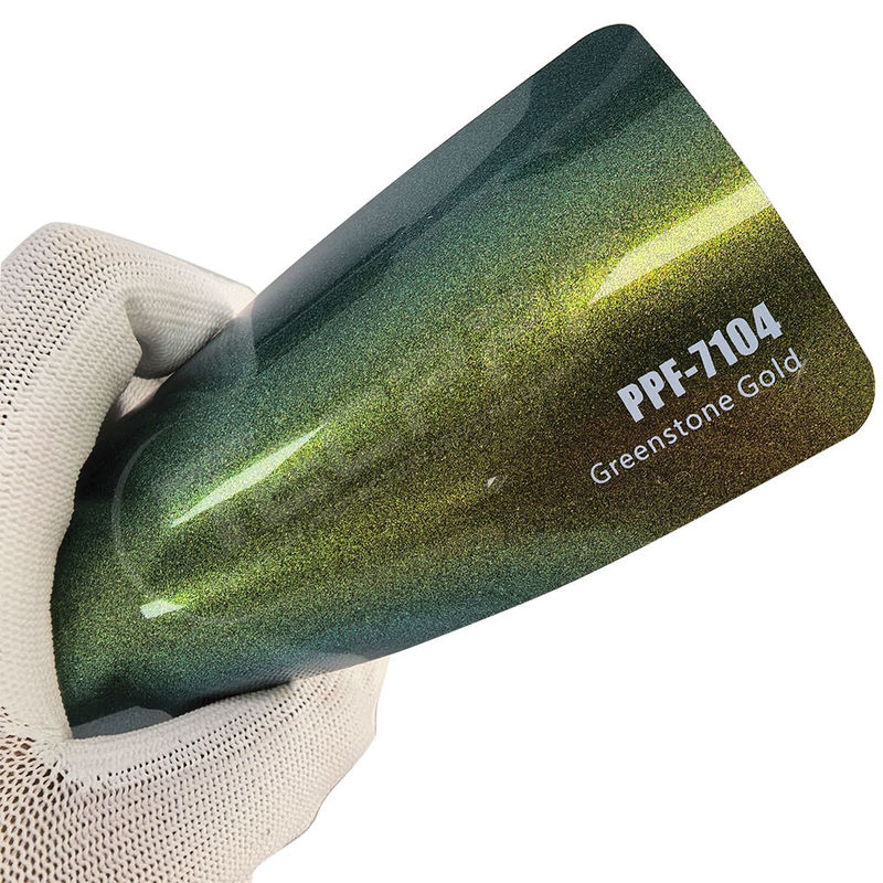 PPF-7104 Greenstone Gold Color Paint Protective Film para arranhões de carros
