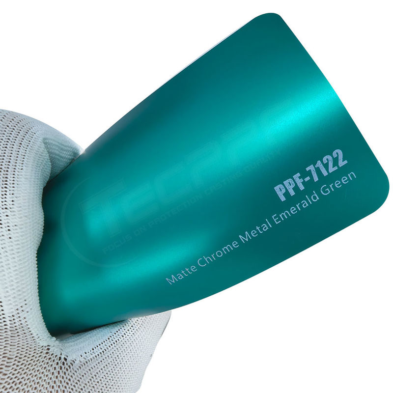 PPF-7122 Proteção de tinta de cor verde esmeralda para arranhões de carros