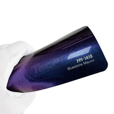 PPF-1419 Bluestone Mauve Cobalt Lavender Colour, 8mil Colour Change Paint Protective Film