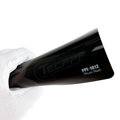Plum Red 8mil Mudança de cor Pintura Proteção de filme lubrificante TPU e cola Ashland