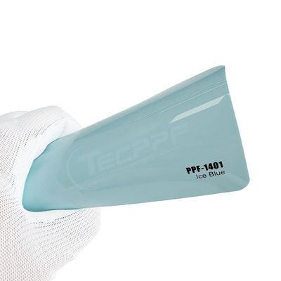 PPF-1401 Película de plástico de cor azul-gelo para automóveis