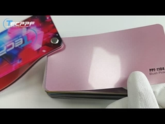 PPF-1104 Cor rosa avermelhada, 8 milímetros de película de proteção de pintura para mudança de cor