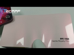 PPF-1108 Gentle Royalty Pink Colour, 8 milímetros de película de proteção de pintura para mudança de cor